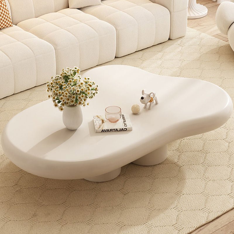 Quintus Coffee Table, Cream - Miola