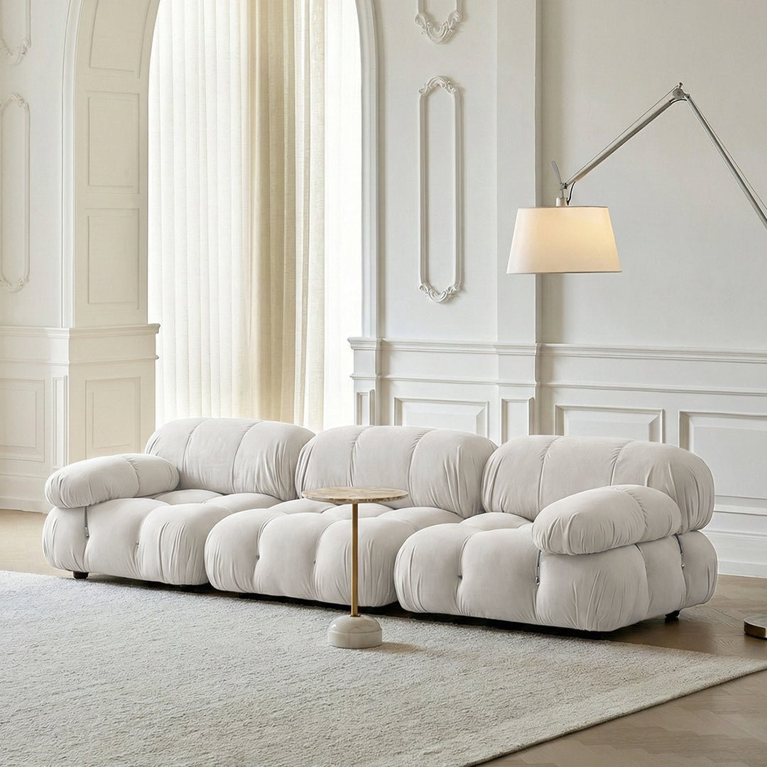B&B Italia Camaleonda Style Sofa, Three Seater Sofa, Modular Sofa, Velvet - Miola