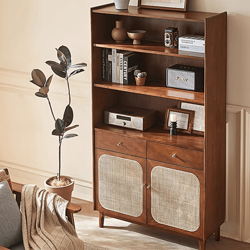 Ruby Tall Sideboard, Antique Sideboard - Miola