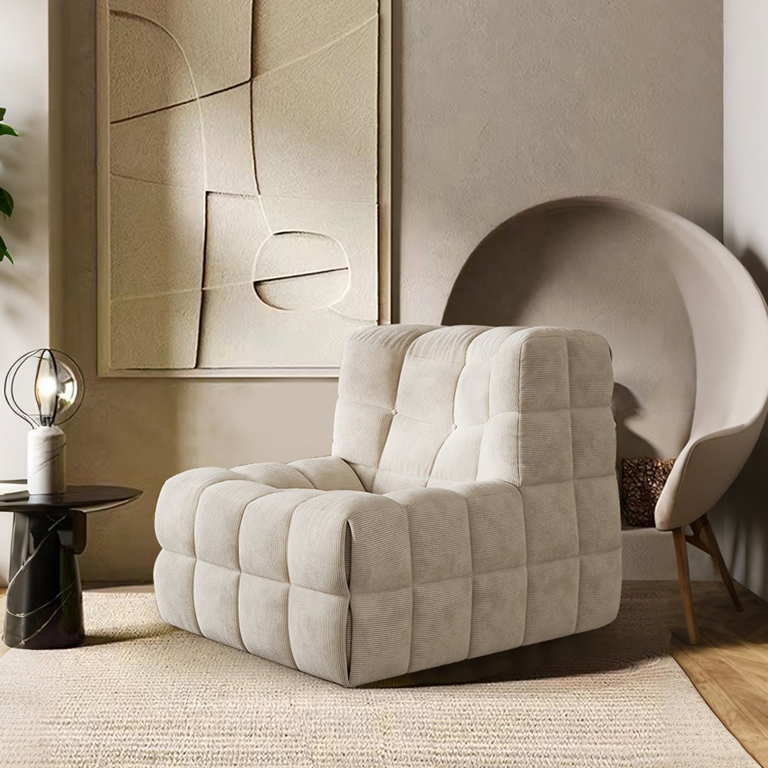 Arneson Single Seater Sofa, Armchair, Corduroy - Miola