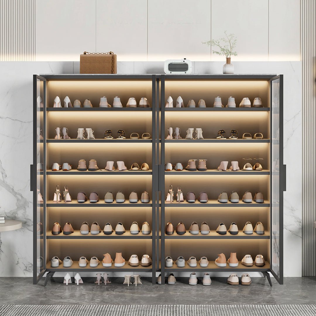 Camila Shoe Storage, Black - Miola