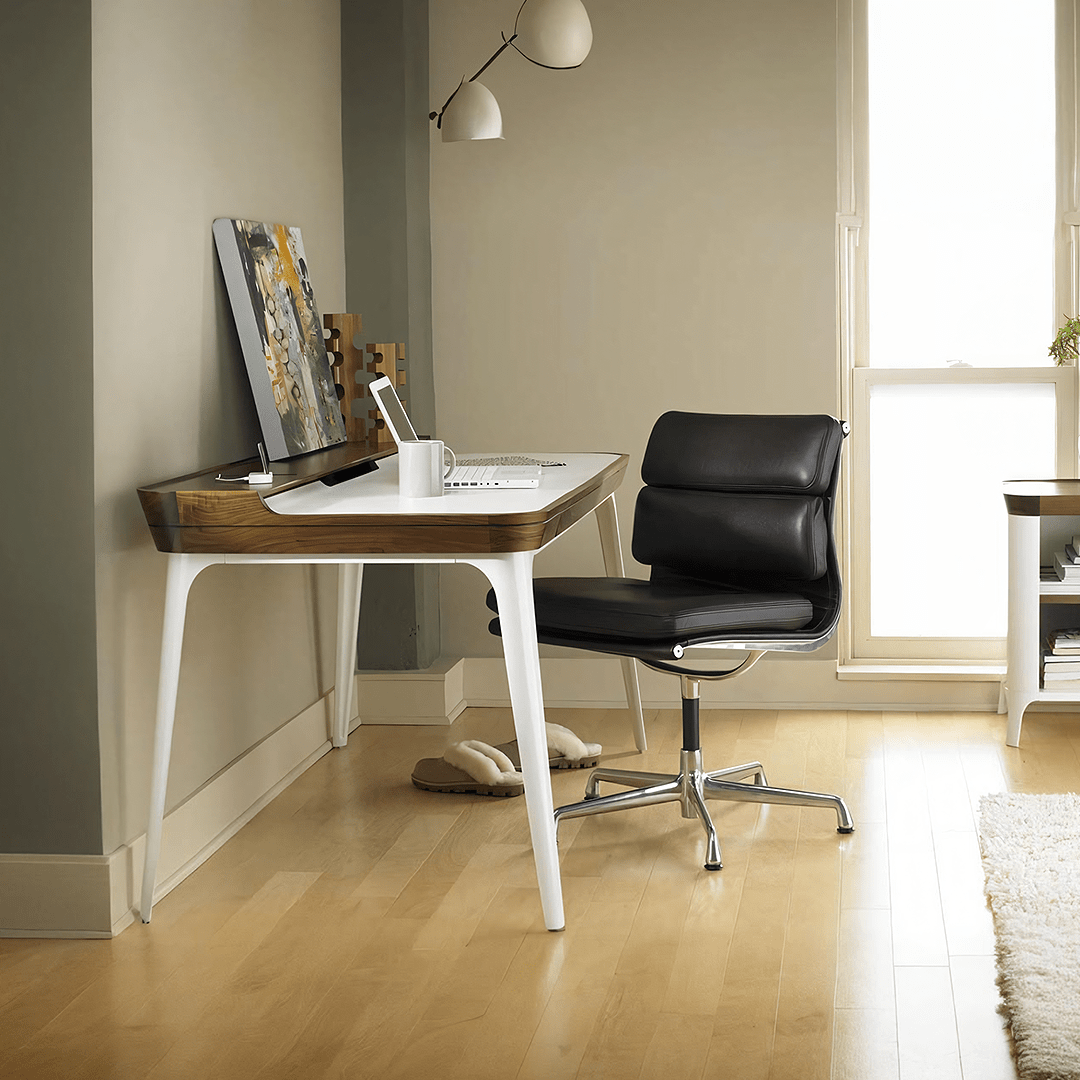 Brannan Office Desk, Wood - Miola