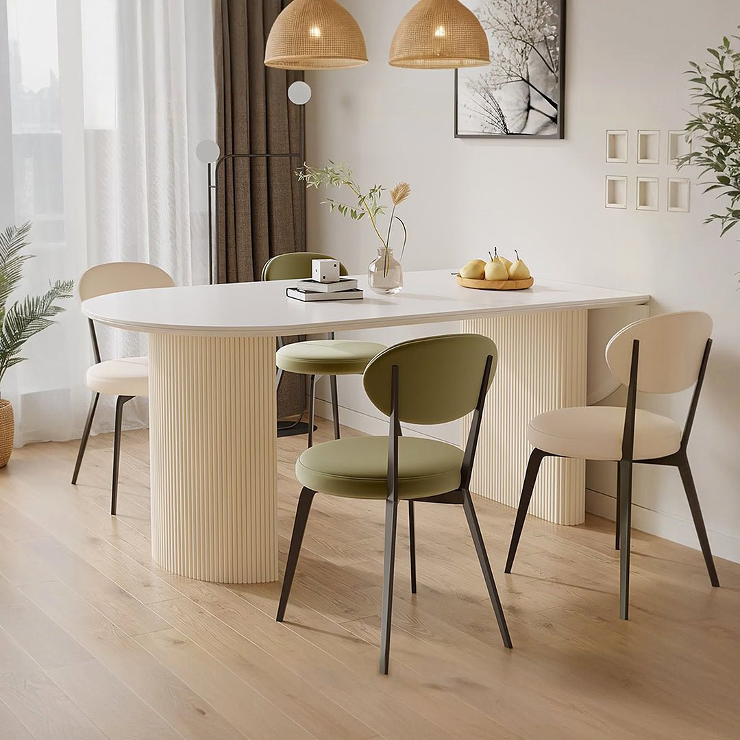Pacheco Foldable Dining Table, Oval - Miola