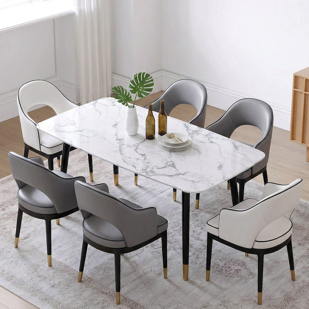 Malvern Dining Table, White - Miola