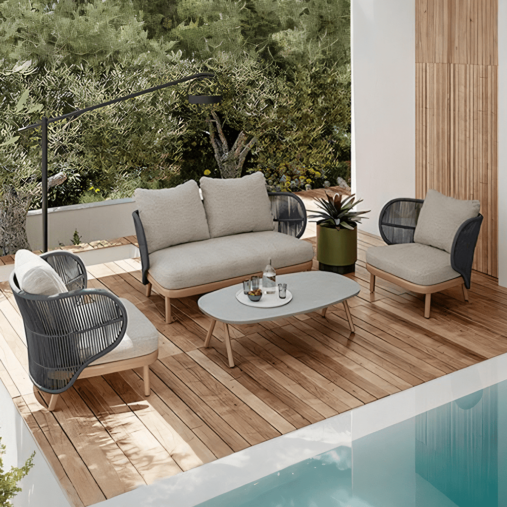 Temescal Armchair, Outdoor Furniture - Miola
