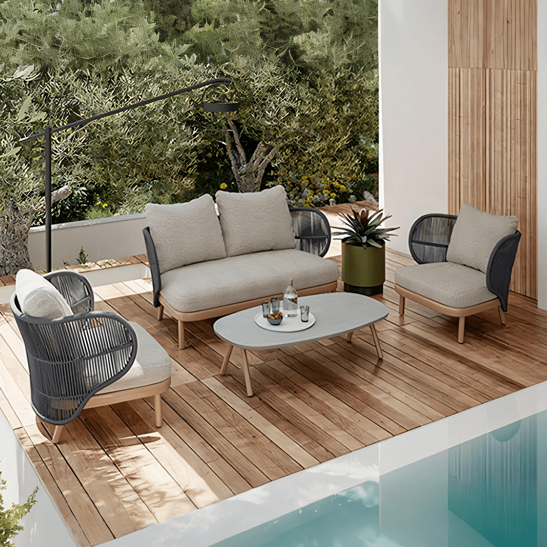 Temescal Armchair, Outdoor Furniture - Miola