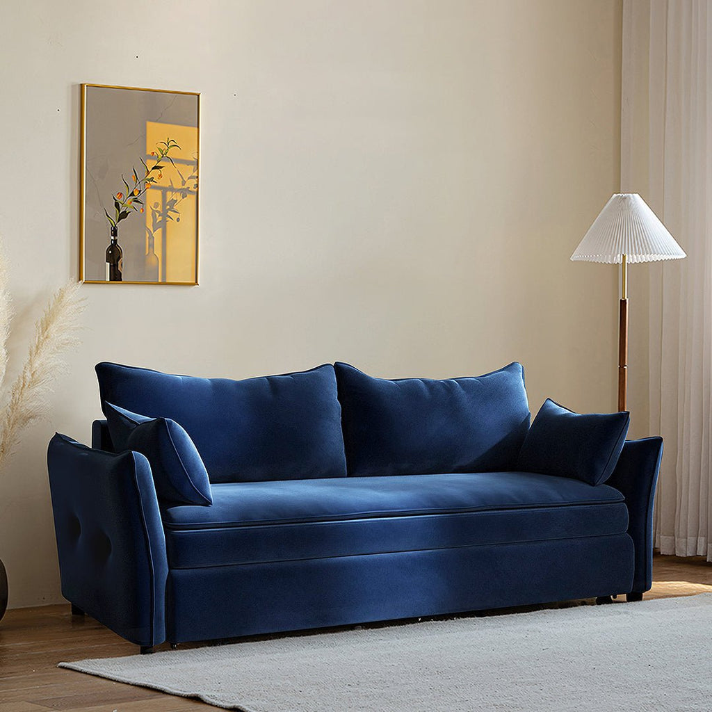 Ritchie Two Seater Sofa Bed, Pull Out Sleeper Sofa Bed - Miola