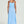 Load image into Gallery viewer, Dot Print Button Down High Low Strappy Dress In Light Blue
