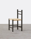 Mae Gourd Dining Chair, Rattan - Miola