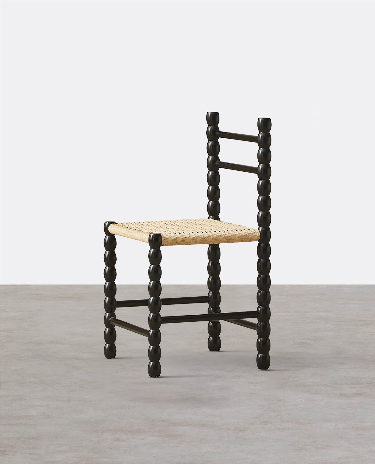 Mae Gourd Dining Chair, Rattan - Miola