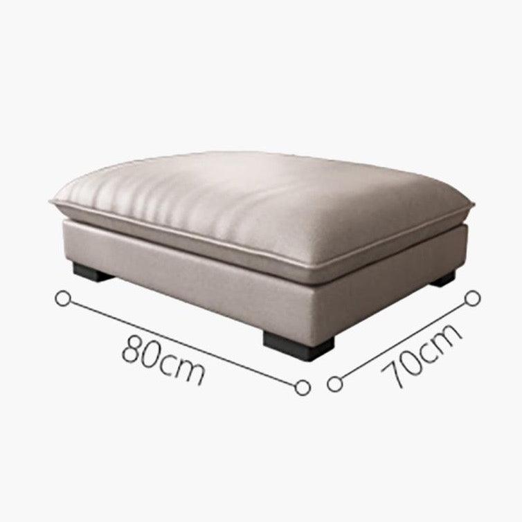 Quinn Five Seater Sofa, Leathaire - Miola