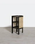 Alena Rattan Side Table - Miola