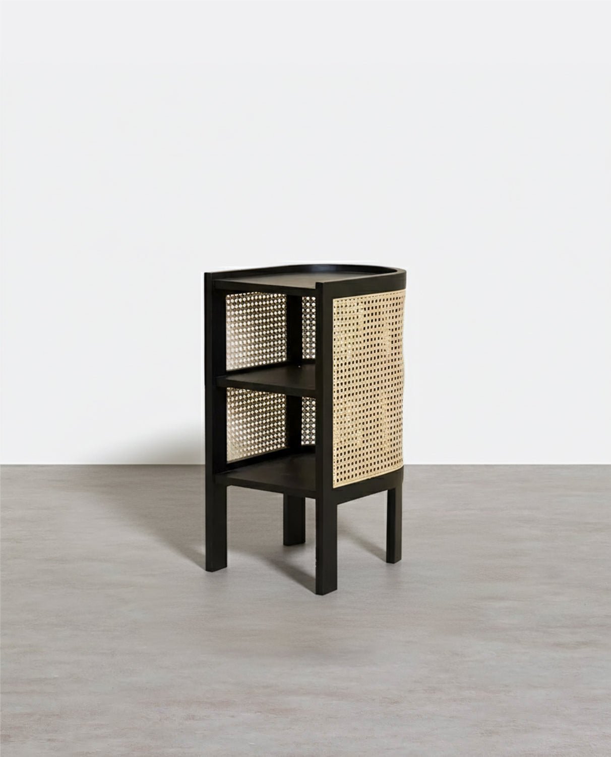 Alena Rattan Side Table - Miola