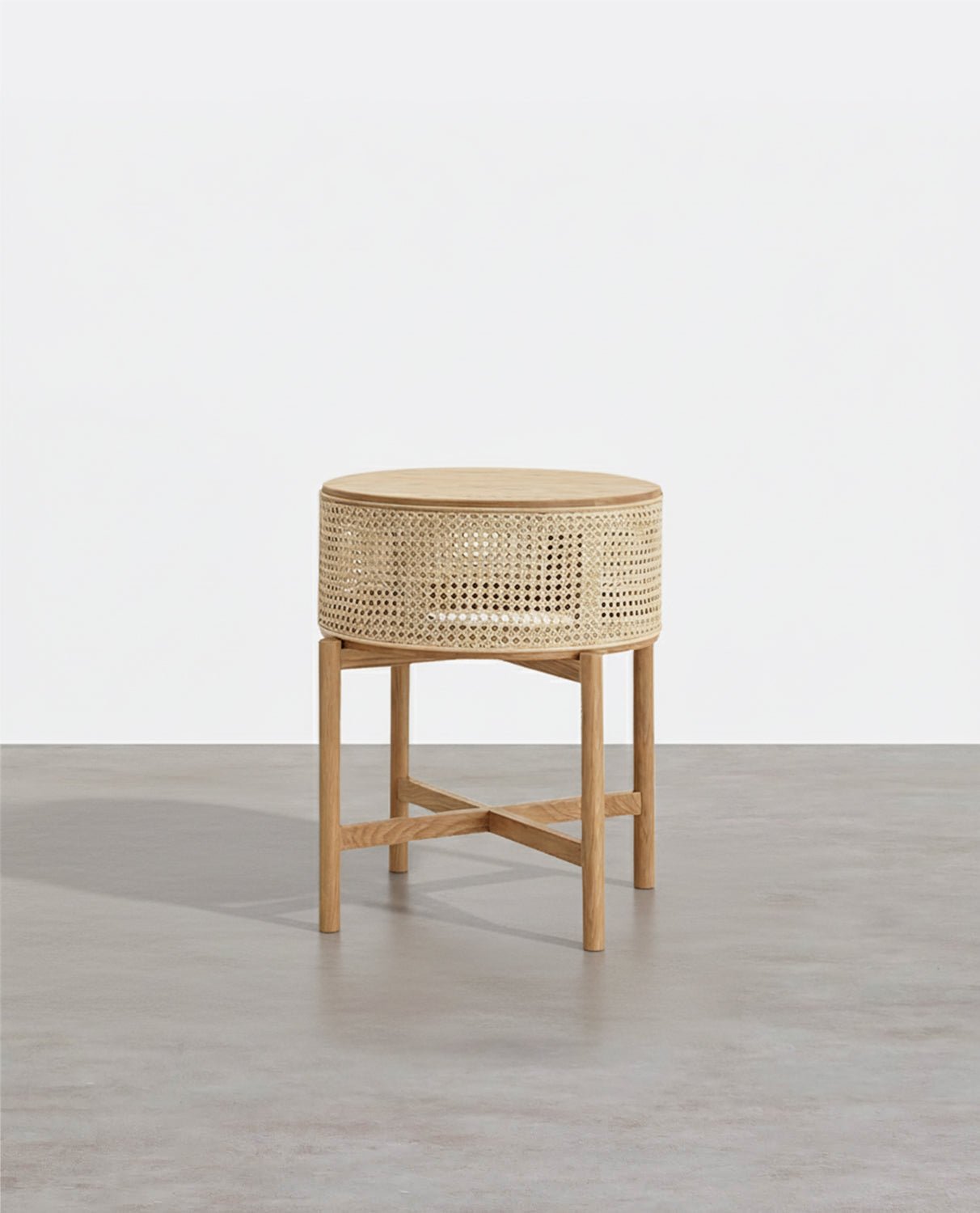 Bowden Rattan Side Table - Miola