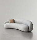 Julep Modern Curved Three Seater, Four Seater Sofa, Velvet - Miola