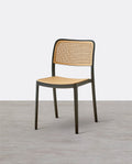 Ann Rattan Style Dining Chair, Plastic - Miola