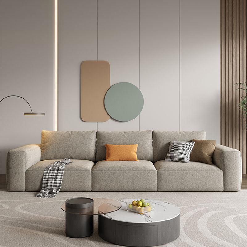 Lionel Two Seater Sofa, Linen - Miola