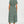 Load image into Gallery viewer, Orange Floral Print Hem Tiered Wrap Midi Dress In Green
