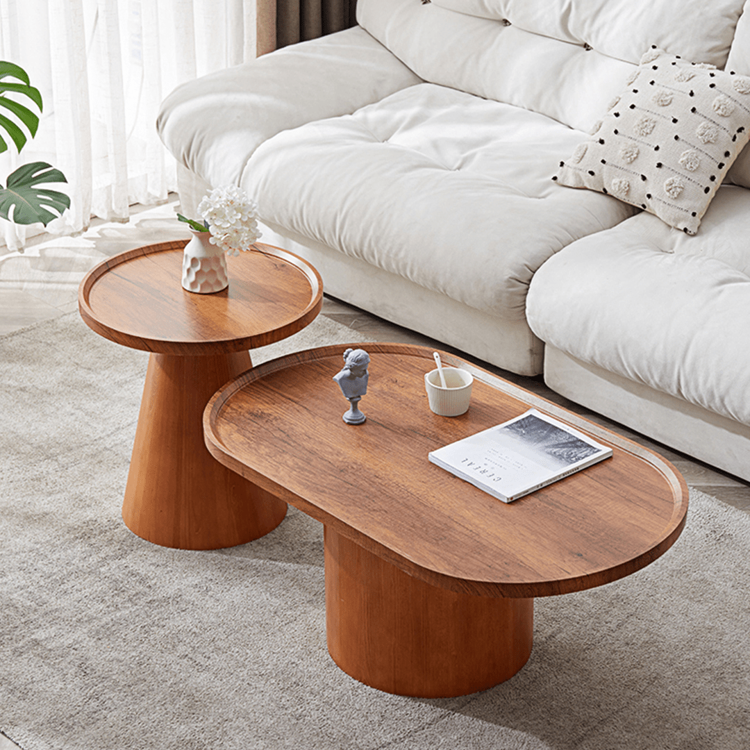 Osric Mid Century Coffee Table Set - Miola