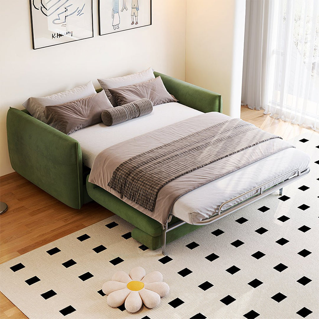 Kaur Two Seater Sofa Bed, Pull Out Sleeper Sofa Bed, More Colours - Miola