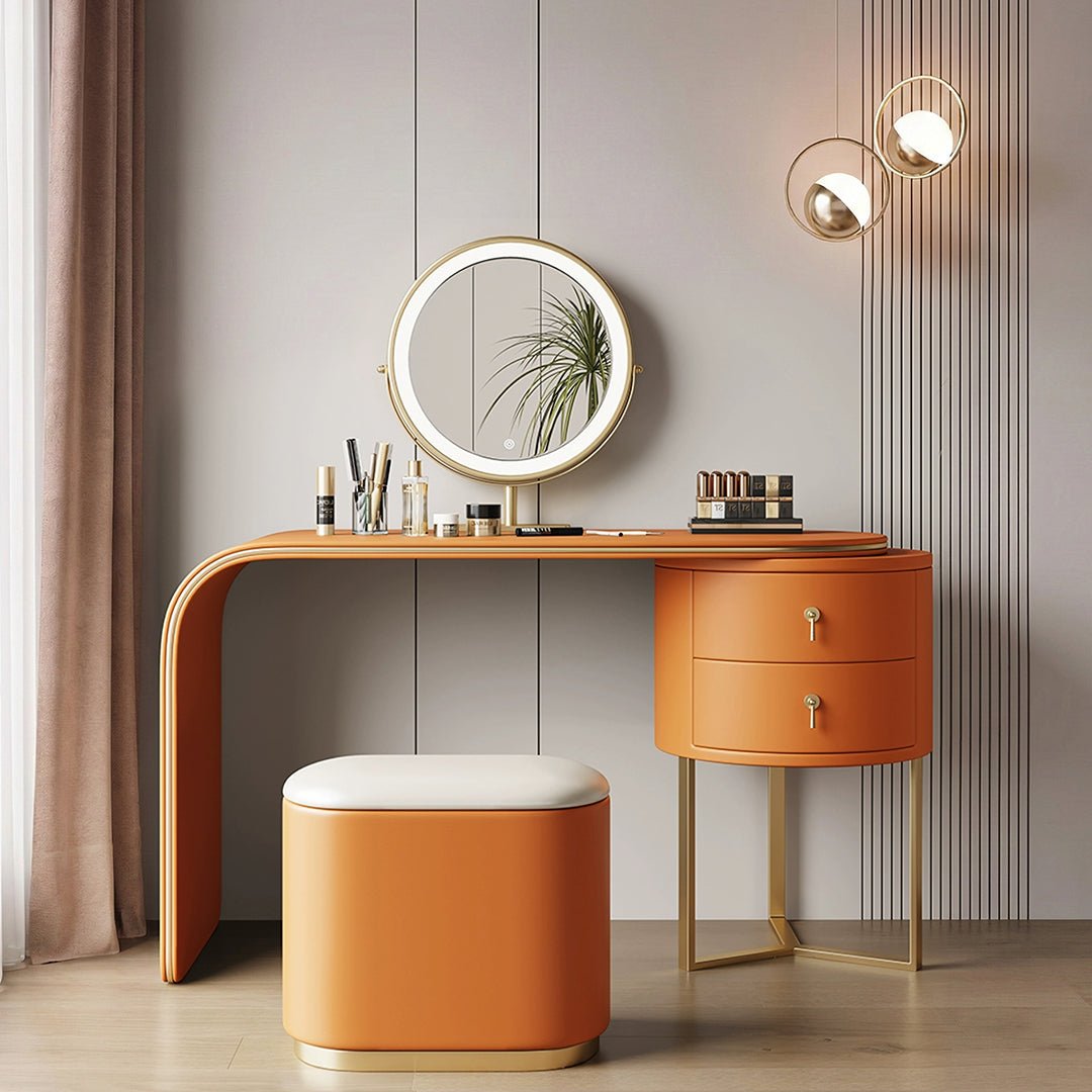 Noorali Dressing Table with Mirror, More Colors Available - Miola