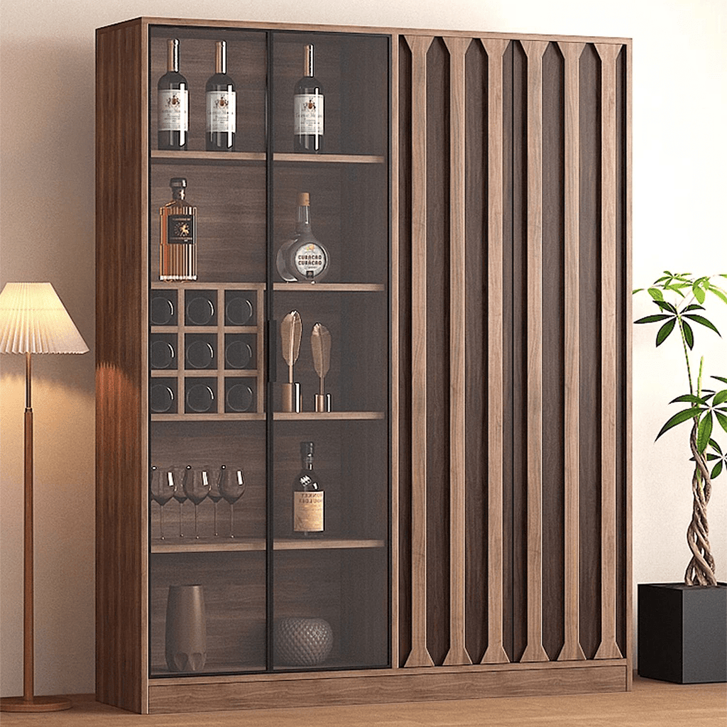 Dory Wine Cabinet, Solid Wood, More Sizes - Miola