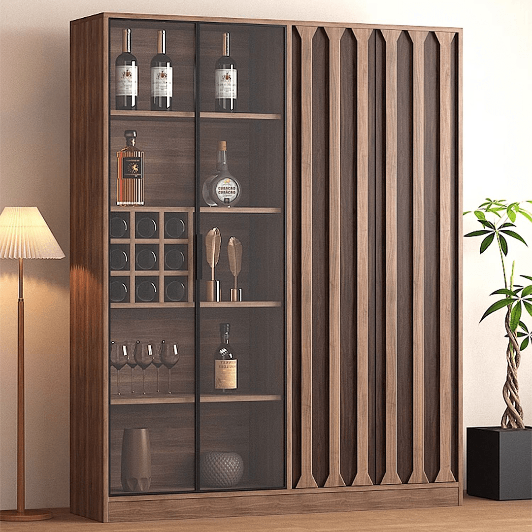 Dory Wine Cabinet, Solid Wood, More Sizes - Miola
