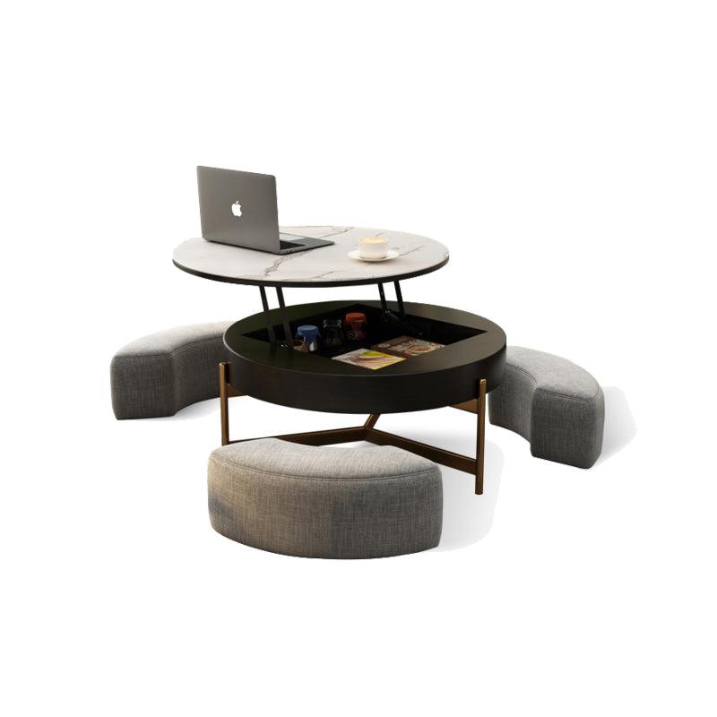 Josiah Round Lift - Top Coffee Table - Miola