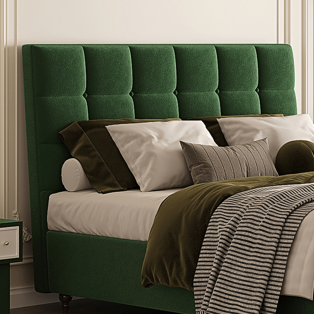 Thessaly Modern Double Bed - Miola