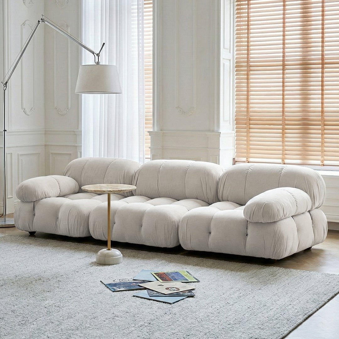 B&B Italia Camaleonda Style Sofa, Three Seater Sofa, Modular Sofa, Velvet - Miola