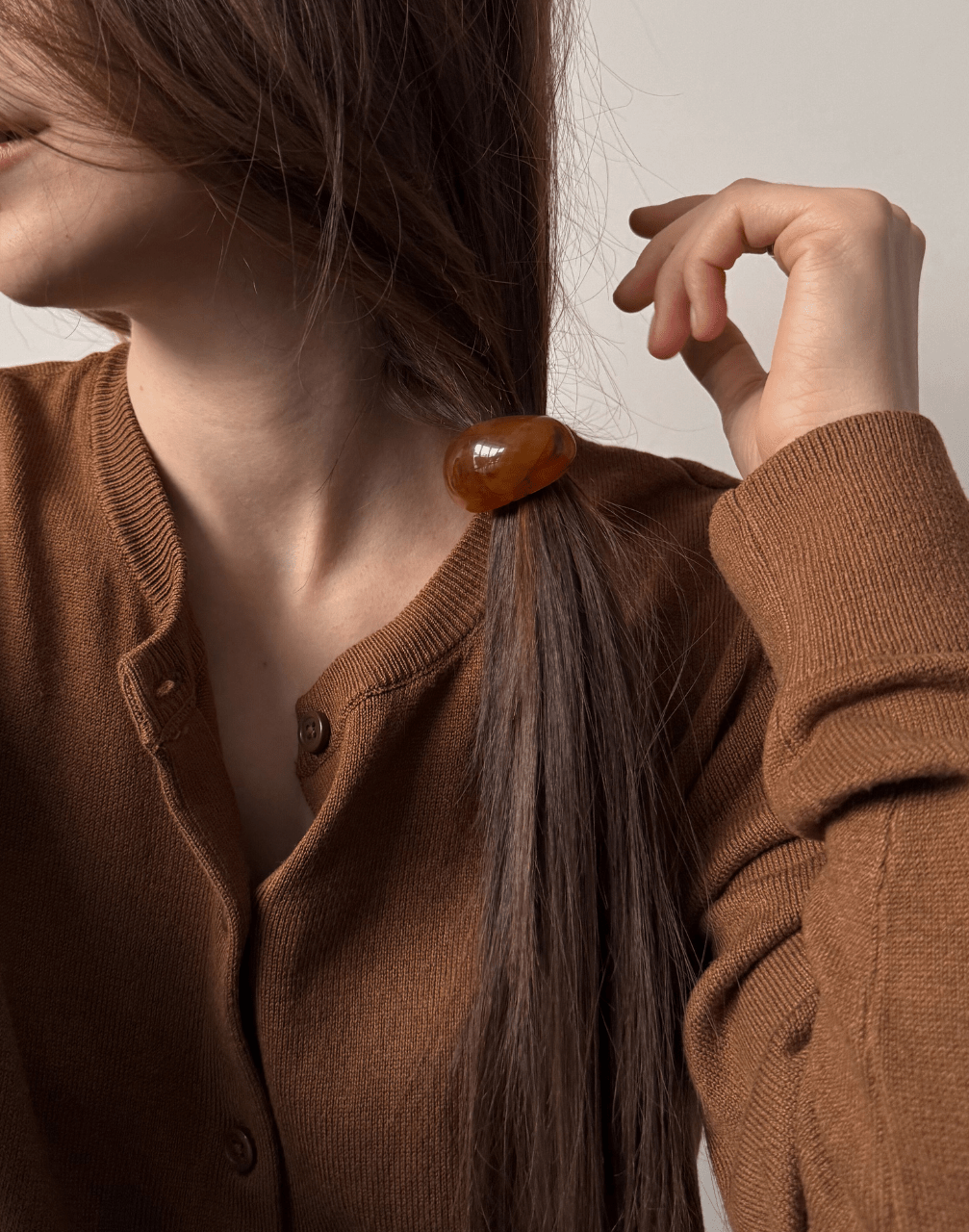 Accent Ties / White / Hair Tie - Miola