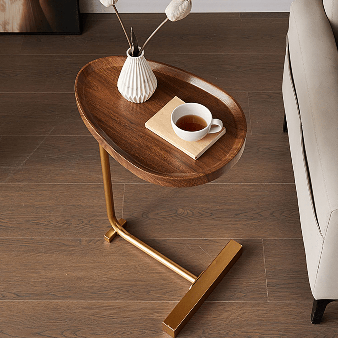 Isabeau Side Table, Wood - Miola