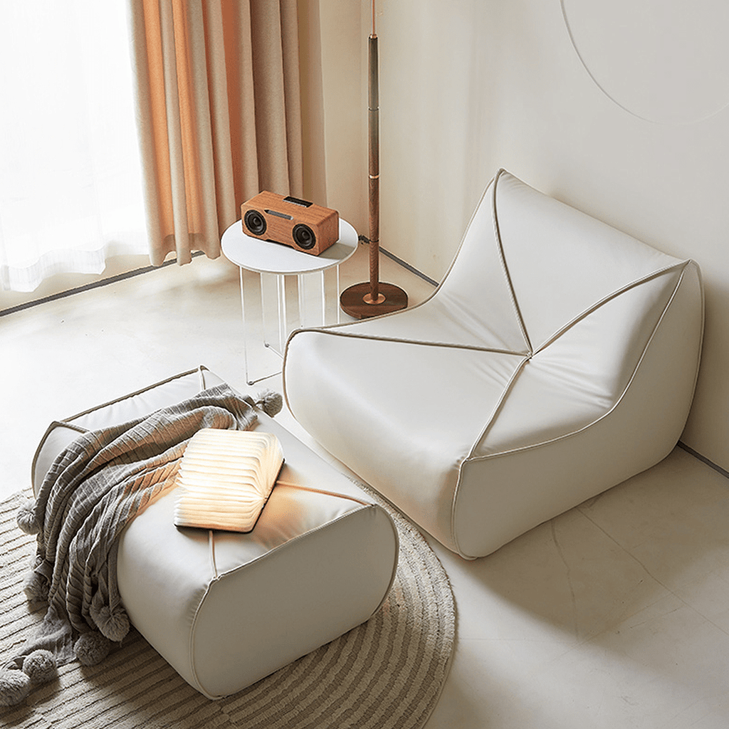 Asaro Lounge Chair For Living Room, Leathaire - Miola
