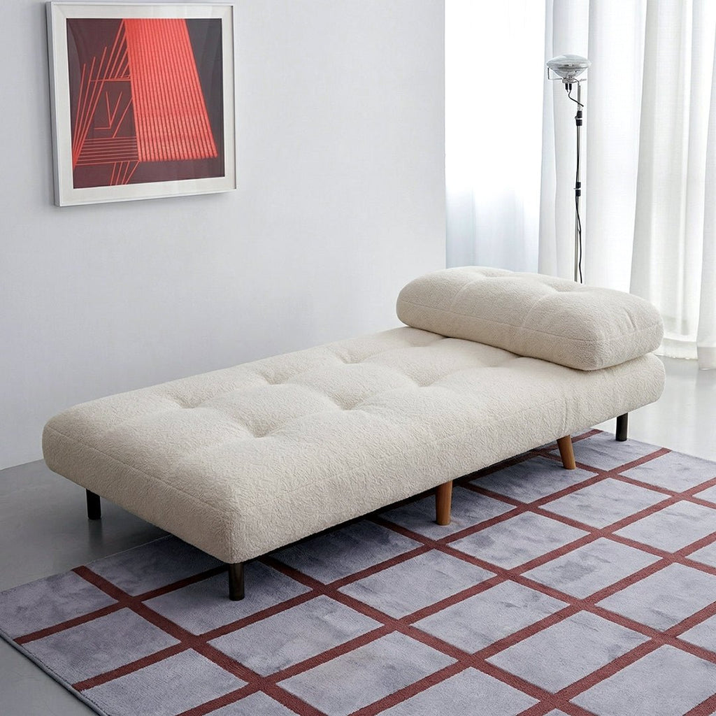 Evans Single Seater, Two Seater Sofa Bed, Velvet - Miola