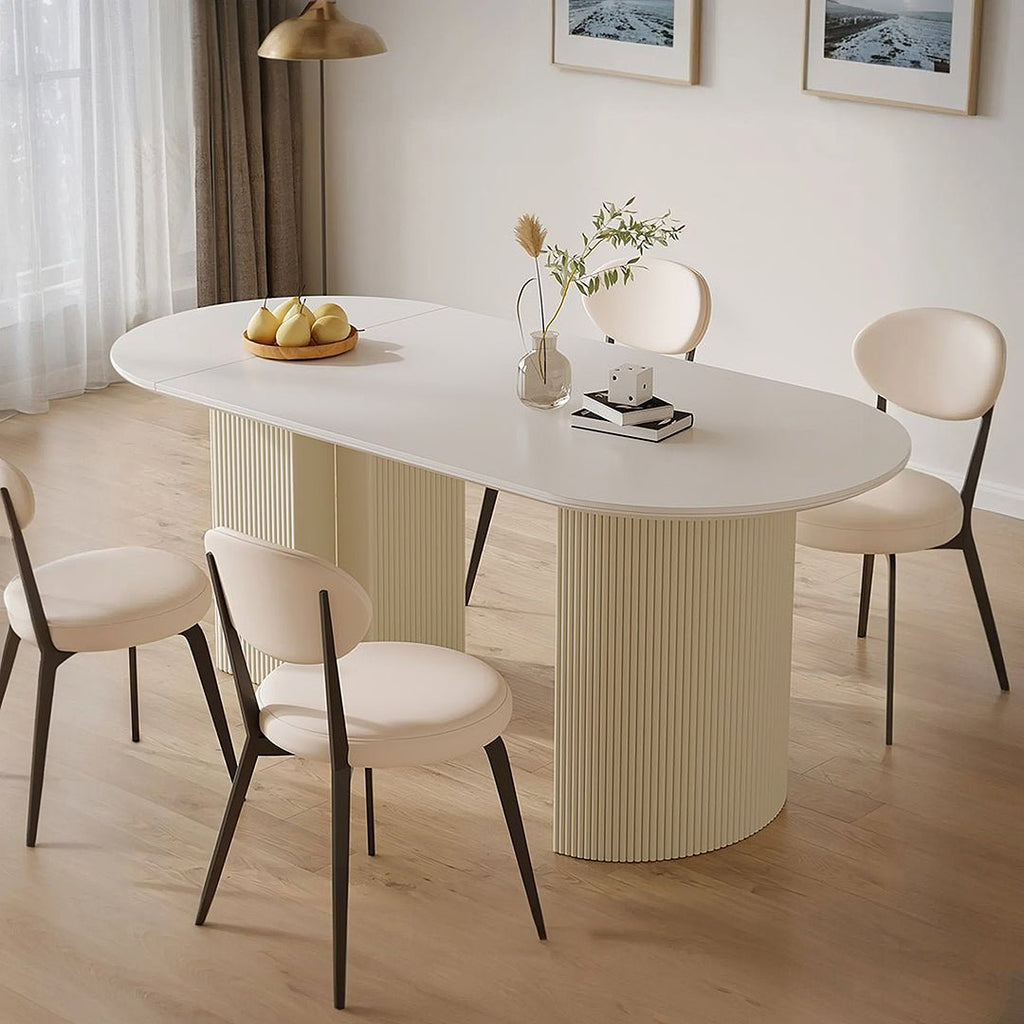 Pacheco Foldable Dining Table, Oval - Miola