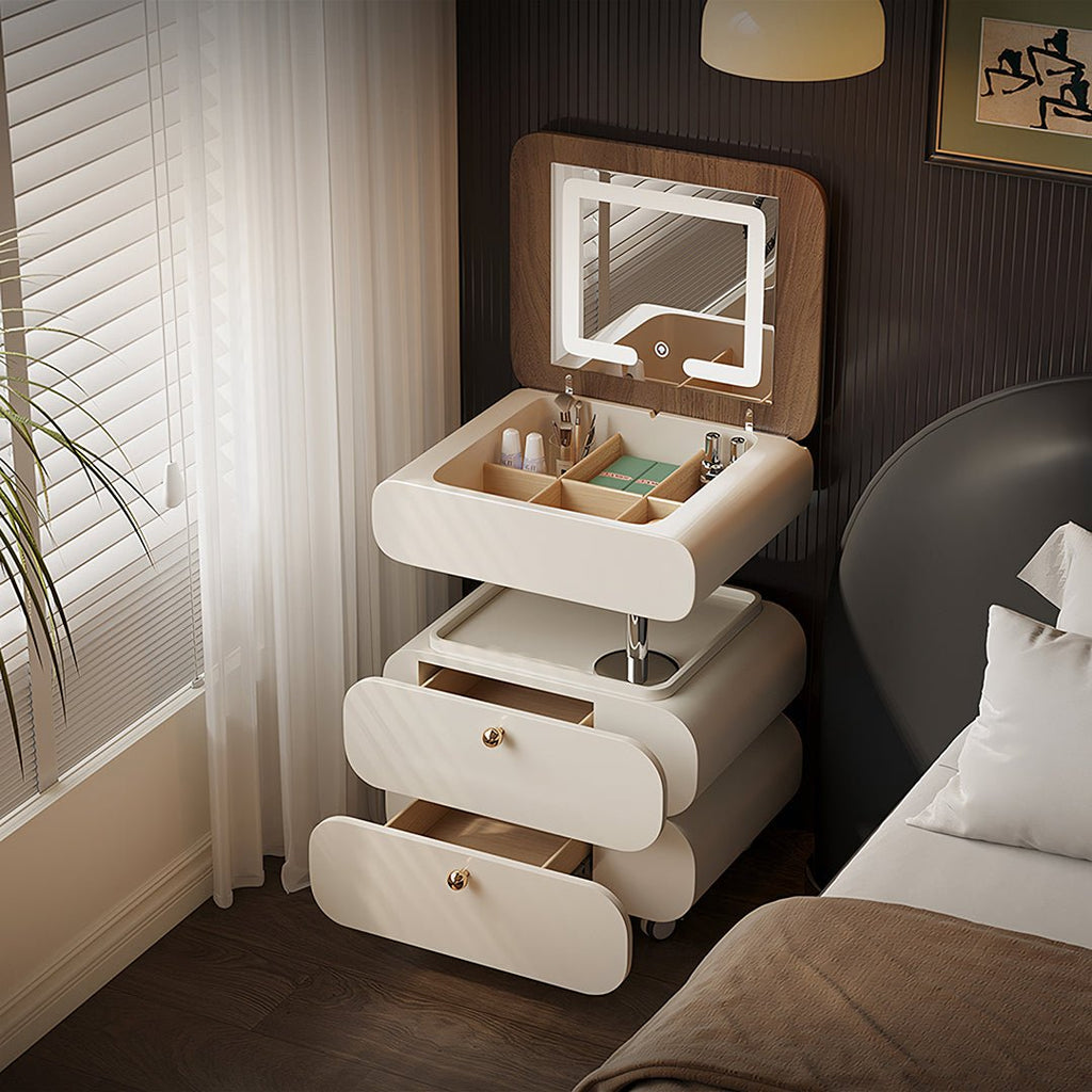 Collins Lift - Up Rotable Dressing Table, Bedside Table - Miola