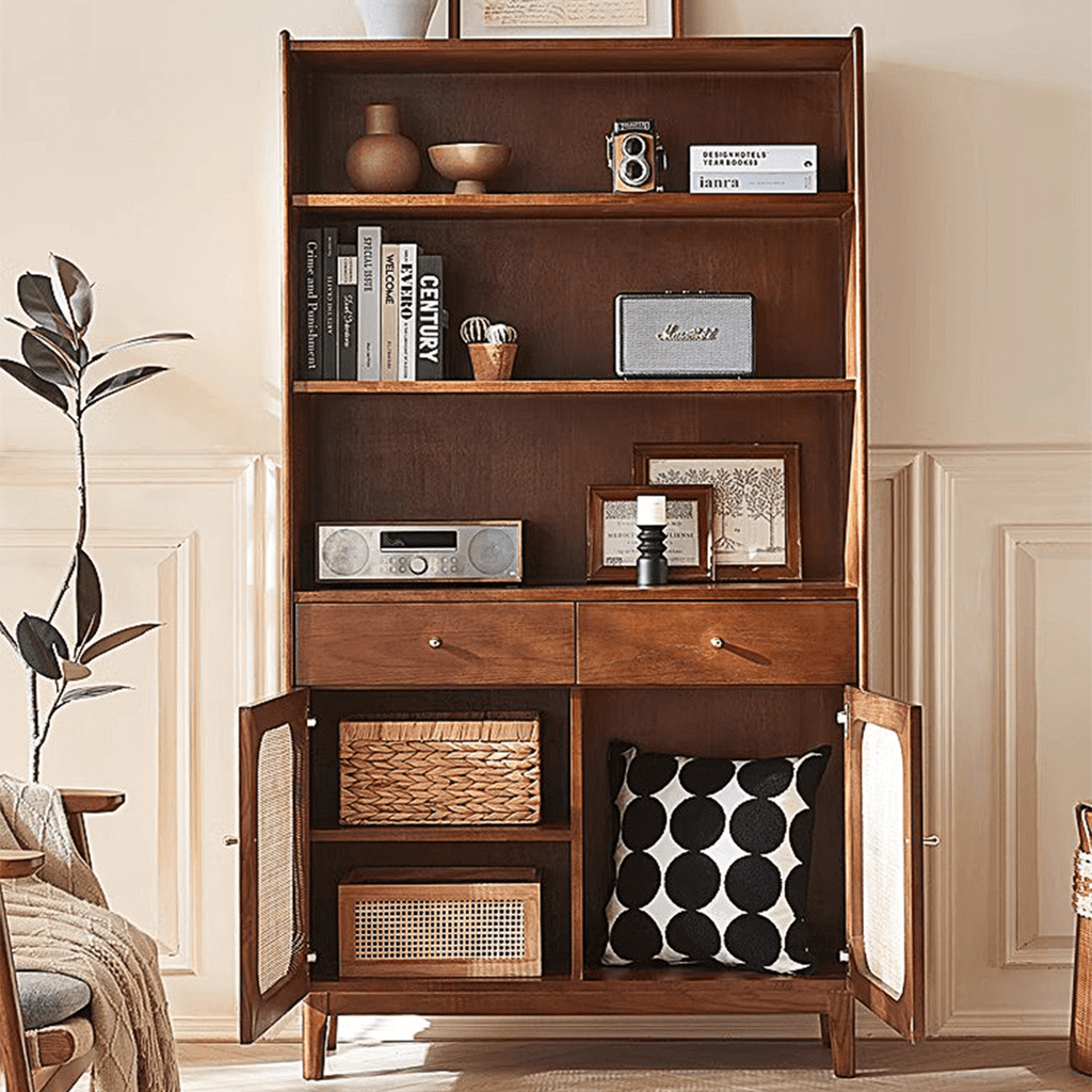 Ruby Tall Sideboard, Antique Sideboard - Miola