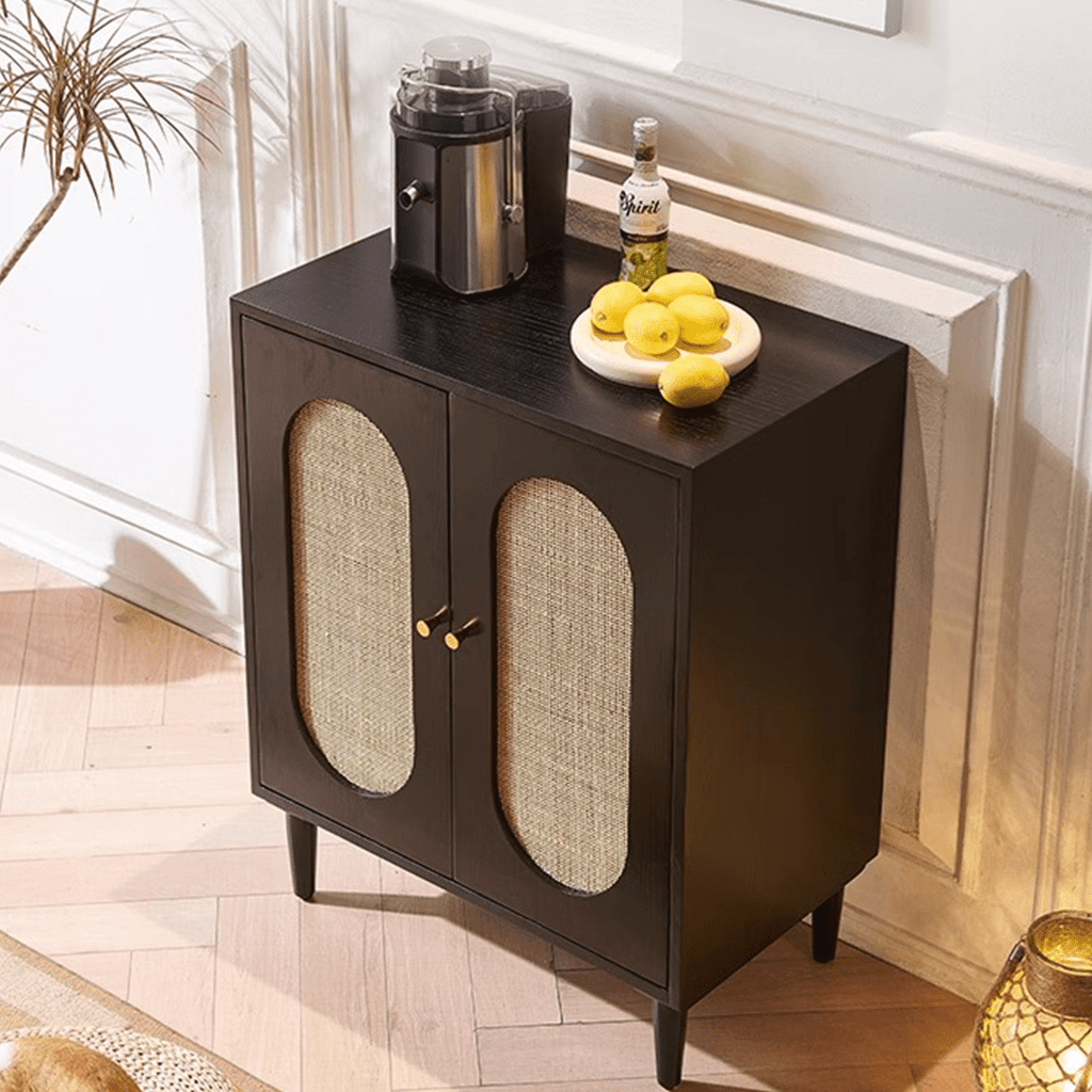 Beatrix Retro Rattan Sideboard - Miola