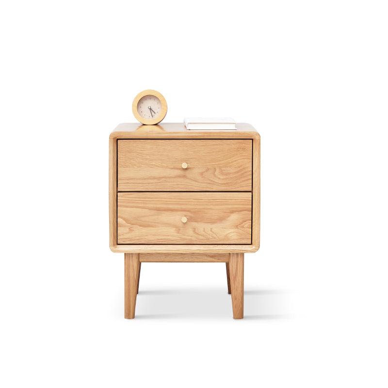 Arde Bedside Table, Wood - Miola