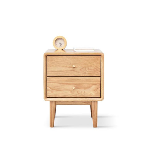Arde Bedside Table, Wood - Miola