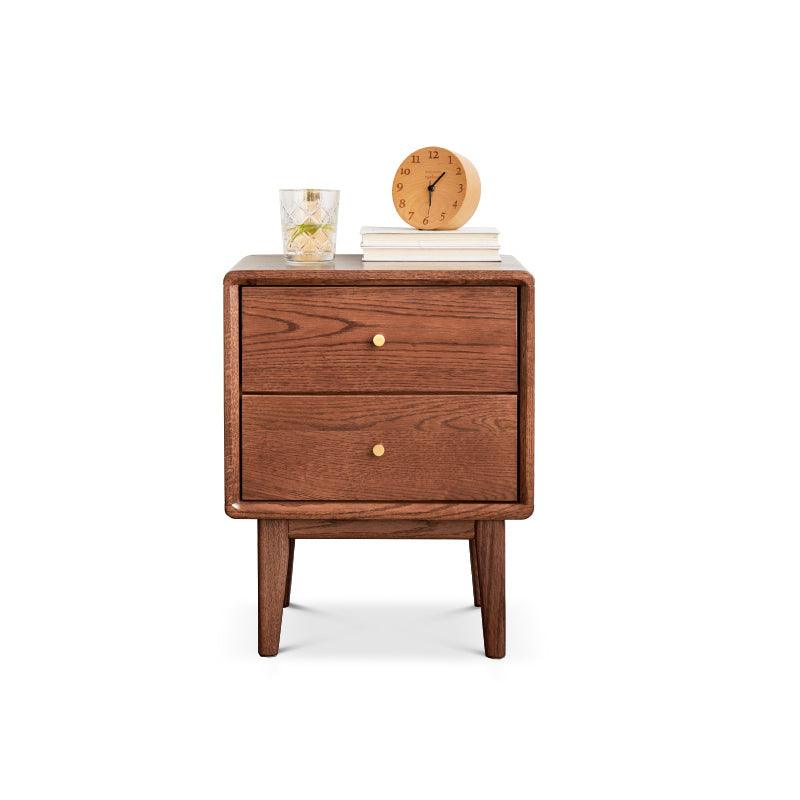 Arde Bedside Table, Wood - Miola