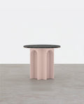 Vogue Roung Side Table, Pink - Miola