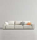 R77 Dexter Three Seater Sofa, Modular Sofa, Leathaire - Miola