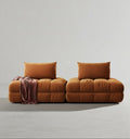 Paloma French Two Seater, Three Seater, Modular Sofa, Velvet - Miola