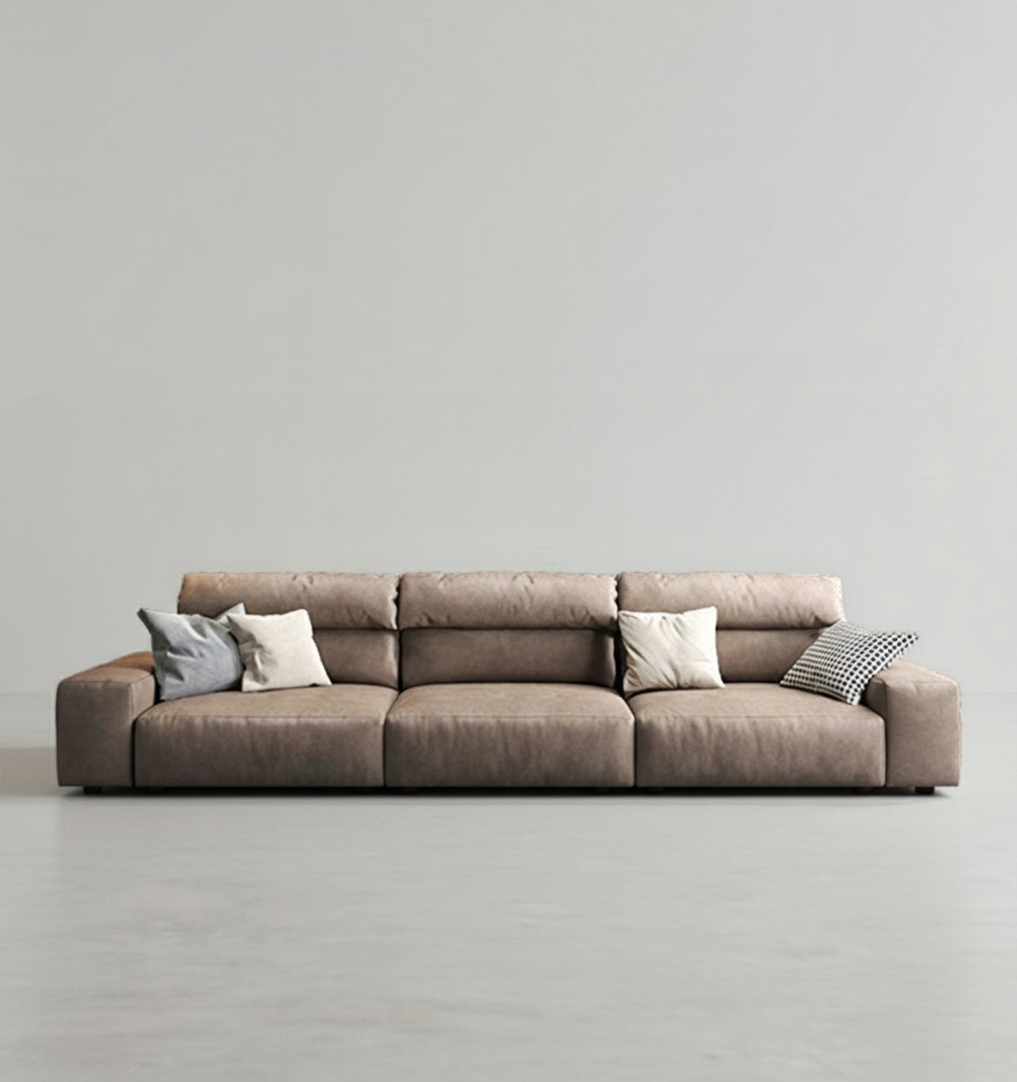 Montgomery Three Seater / Four Seater Corner Sofa, Leathaire - Miola