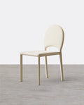 Yedda Dining Chair, Cream - Miola