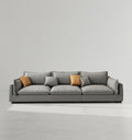 G918 Amos Three Seater Sofa Corner, Leathaire - Miola