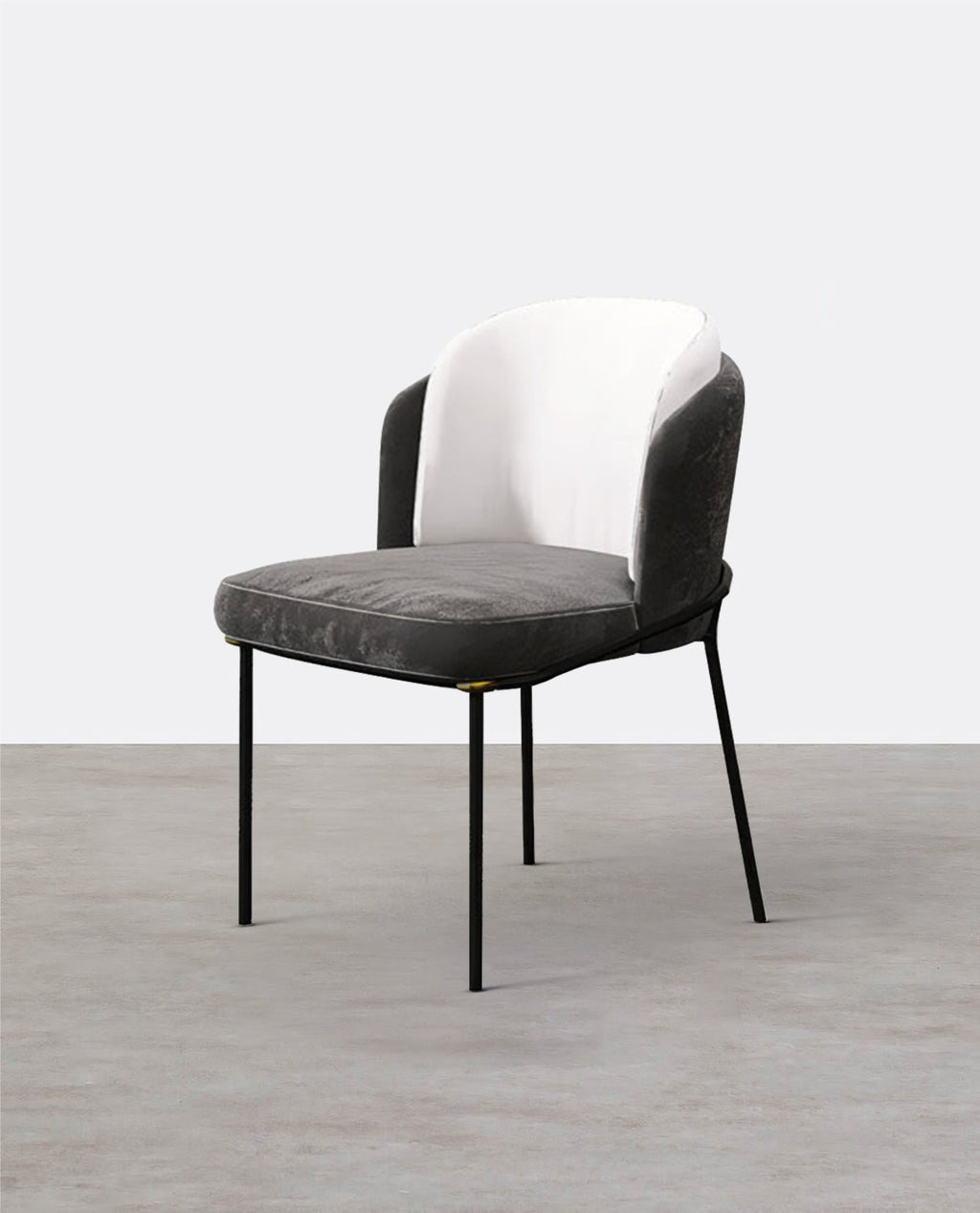 Philand Dining Chair, Velvet - Miola