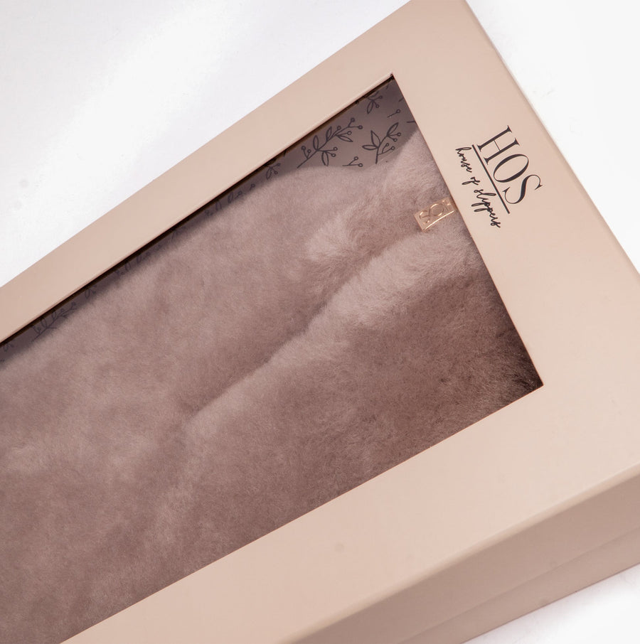 Sheepskin Hot Water Bottle Grey