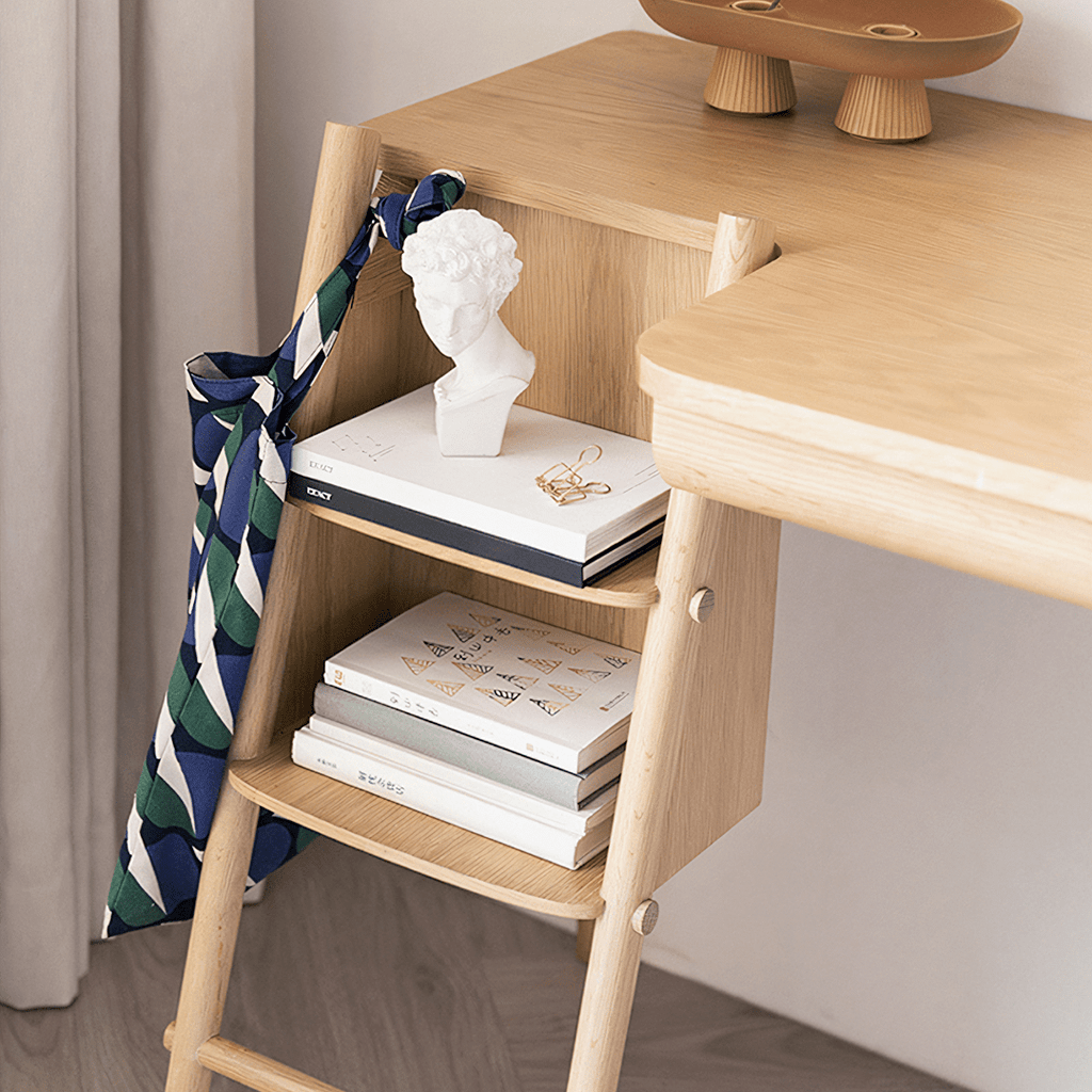 Sadie Office Desk, Ash - Miola